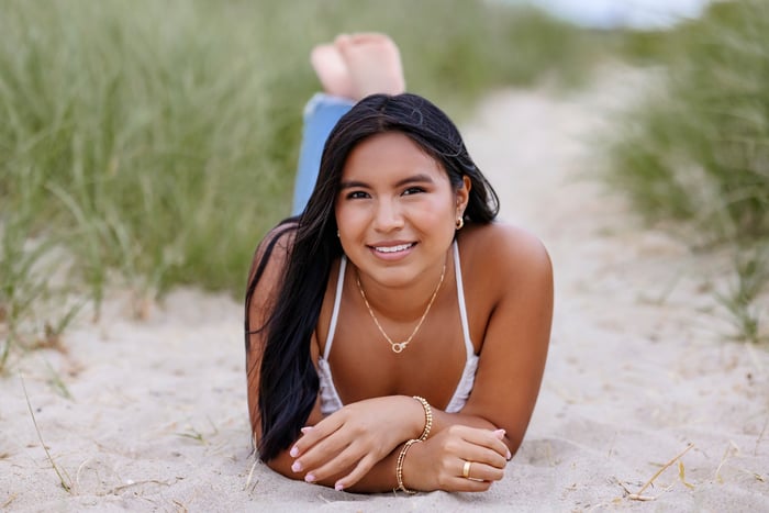 Beach Dreams: Artistic and Surreal Senior Beach Portraits