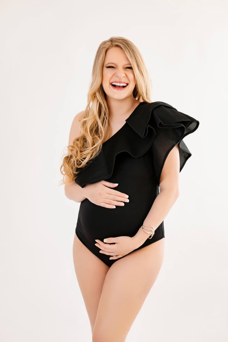 Studio Maternity portrait in Boston-15